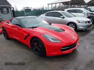 2014 Chevrolet Corvette 3LT with VIN 1G1YE2D71E5110839, listed as a IAAI auction lot 41355181 with 110,555 mi miles and . Bid and sale history available at DreamBid. Image 1.