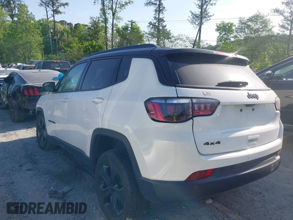 2021 Jeep Compass Altitude with VIN 3C4NJDBB2MT596181, listed as a IAAI auction lot 42026716 with 69,526 mi miles and . Bid and sale history available at DreamBid. Image 14.