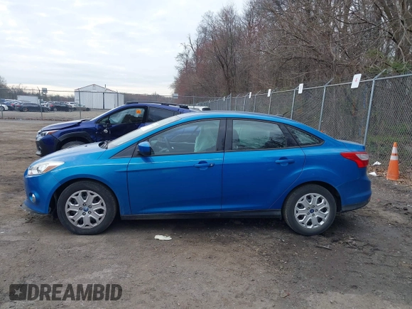 2012 Ford Focus SE with VIN 1FAHP3F26CL254085, listed as a IAAI auction lot 41901816 with 123,380 mi miles. Bid and sale history available at carsss.com. Image 14.