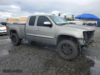 2013 GMC Sierra 1500 SLE with VIN 1GTR2VE77DZ274253, listed as a Copart auction lot 48046615 with 176,168 mi miles and Salvage Title. Bid and sale history available at carsss.com. Image 4.