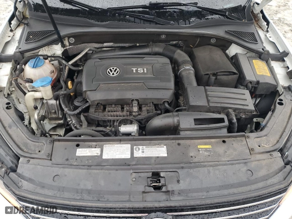 2017 Volkswagen Passat R-Line w/Comfort Pkg with VIN 1VWDT7A33HC028084, listed as a Copart auction lot 45917845 with 111,088 mi miles and Salvage Title. Bid and sale history available at carsss.com. Image 11.