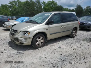 2005 Dodge Caravan SXT z VIN 1D4GP45R15B287176, wystawiony jako Copart lot #60905765 z przebiegiem 45 323 mil mil oraz Szkoda całkowita • Salvage title. Historia ofert i sprzedaży dostępna na DreamBid. Obrazek 1.