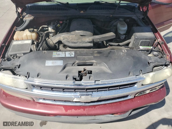 2003 Chevrolet Tahoe LT with VIN 1GNEC13Z93J307802, listed as a Copart auction lot 48327585 with 309,968 mi miles and Salvage Title. Bid and sale history available at carsss.com. Image 12.