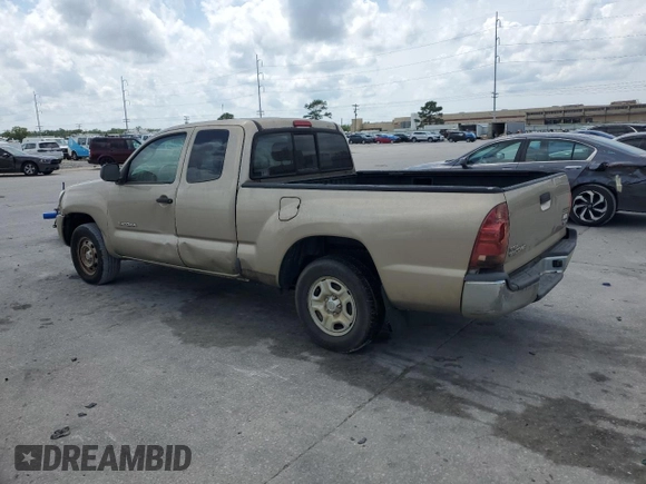 2007 Toyota Tacoma с VIN 5TETX22N97Z371620, выставлен на аукционе Copart как лот 57524715 с пробегом Не указан миль и Чистый • Clean title. История ставок и продаж доступна на DreamBid. Изображение 2.