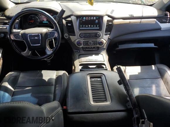 2019 GMC Yukon Denali with VIN 1GKS2CKJ7KR212228, listed as a Copart auction lot 46099615 with 33,844 mi miles and Salvage Title. Bid and sale history available at carsss.com. Image 8.