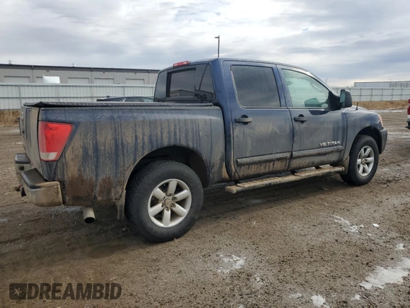 2011 Nissan Titan SL with VIN 1N6AA0EC3BN319271, listed as a Copart auction lot 46430375 with 166,762 mi miles and Salvage Title. Bid and sale history available at carsss.com. Image 3.