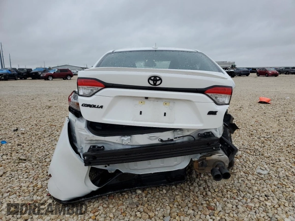 2025 Toyota Corolla SE with VIN 5YFS4MCE3SP224349, listed as a Copart auction lot 50809325 with 4,154 mi miles and Salvage Title. Bid and sale history available at carsss.com. Image 6.