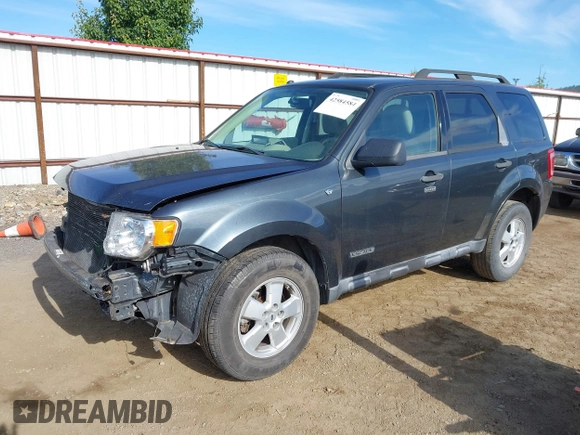 2008 Ford Escape XLT z VIN 1FMCU031X8KB49081, wystawiony jako IAAI lot #42584584 z przebiegiem 163 008 mil mil oraz . Historia ofert i sprzedaży dostępna na DreamBid. Obrazek 2.