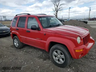 2002 Jeep Liberty Limited with VIN 1J4GL58K12W340888, listed as a Copart auction lot 50305335 with 177,004 mi miles and Salvage Title. Bid and sale history available at carsss.com. Image 4.