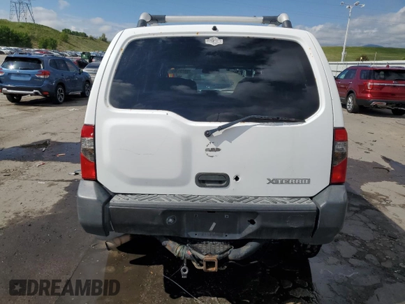 2002 Nissan Xterra XE z VIN 5N1ED28YX2C582878, wystawiony jako Copart lot #59731765 z przebiegiem 197 637 mil mil oraz Nie do naprawy • Non repairable. Historia ofert i sprzedaży dostępna na DreamBid. Obrazek 6.