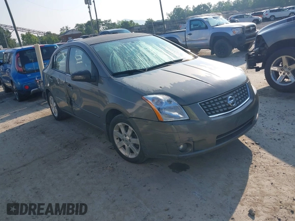 2008 Nissan Sentra S z VIN 3N1AB61E38L626610, wystawiony jako IAAI lot #42650176 z przebiegiem 184 562 mil mil oraz . Historia ofert i sprzedaży dostępna na DreamBid. Obrazek 1.