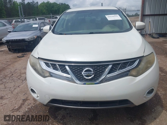 2013 Nissan Murano SV with VIN JN8AZ1MW9DW309293, listed as a IAAI auction lot 41936910 with 225,729 mi miles and . Bid and sale history available at DreamBid. Image 6.