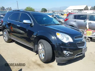 2012 Chevrolet Equinox LTZ z VIN 2GNFLFE50C6344620, wystawiony jako IAAI lot #42301166 z przebiegiem 189 354 mil mil oraz . Historia ofert i sprzedaży dostępna na DreamBid. Obrazek 1.