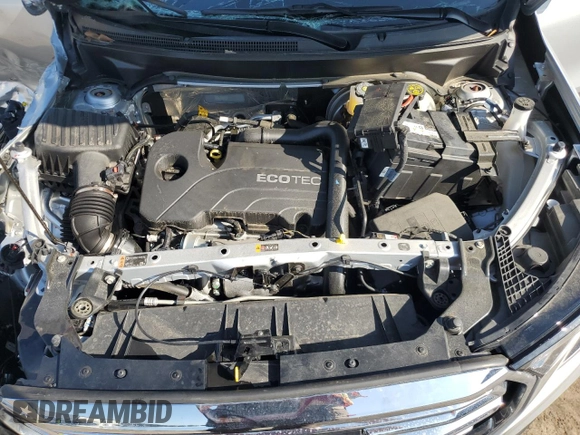 2022 GMC Terrain SLT with VIN 3GKALPEV4NL107205, listed as a Copart auction lot 56172605 with 6,844 mi miles and Salvage title. Bid and sale history available at DreamBid. Image 12.