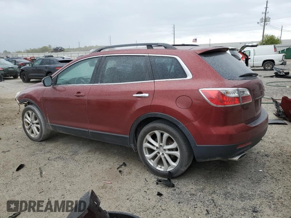 2012 Mazda CX-9 Grand Touring with VIN JM3TB2DA4C0361975, listed as a Copart auction lot 49380905 with 178,215 mi miles and Salvage Title. Bid and sale history available at carsss.com. Image 2.
