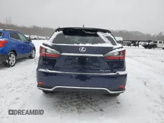 2020 Lexus RX with VIN 2T2HGMDA6LC053459, listed as a Copart auction lot 43967805 with 59,381 mi miles and Salvage Title. Bid and sale history available at carsss.com. Image 6.