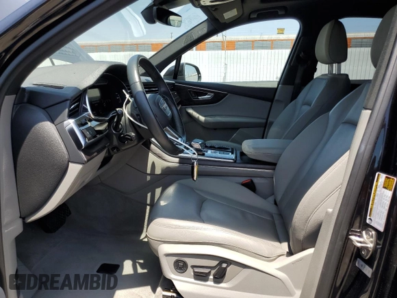 2021 Audi Q7 Premium Plus with VIN WA1LXAF70MD013214, listed as a Copart auction lot 59407865 with 48,834 mi miles and Salvage title. Bid and sale history available at DreamBid. Image 7.