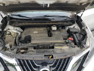2018 Nissan Murano SL z VIN 5N1AZ2MG9JN128671, wystawiony jako Copart lot #54950575 z przebiegiem 100 712 mil mil oraz Szkoda całkowita • Salvage title. Historia ofert i sprzedaży dostępna na DreamBid. Obrazek 12.