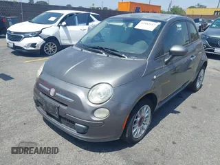 2012 FIAT 500 Pop with VIN 3C3CFFAR1CT126455, listed as a IAAI auction lot 42583517 with 93,103 mi miles and . Bid and sale history available at DreamBid. Image 2.