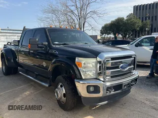 2015 Ford F-350 Lariat with VIN 1FT8W3DT6FED26792, listed as a Copart auction lot 45567485 with 292,278 mi miles and Clean title. Bid and sale history available at DreamBid. Image 1.