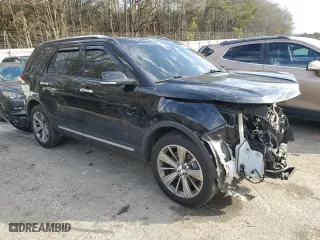 2018 Ford Explorer Limited with VIN 1FM5K7F81JGB11649, listed as a Copart auction lot 44738855 with 112,448 mi miles and Salvage Title. Bid and sale history available at carsss.com. Image 4.