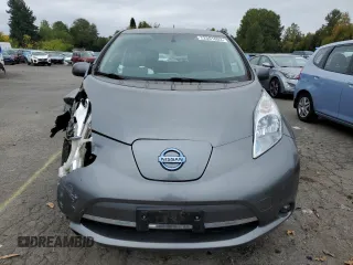 2015 Nissan LEAF SV with VIN 1N4AZ0CP3FC307159, listed as a Copart auction lot 72551803 with 51,417 mi miles. Bid and sale history available at carsss.com. Image 5.