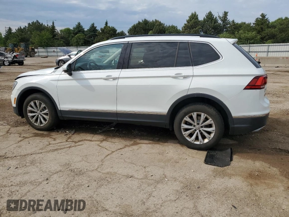 2018 Volkswagen Tiguan SEL with VIN 3VV2B7AX5JM161449, listed as a Copart auction lot 59318875 with 73,343 mi miles and Salvage title. Bid and sale history available at DreamBid. Image 2.