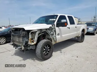 2016 Ford F-250 Lariat with VIN 1FT7W2BT2GEB75752, listed as a Copart auction lot 56924005 with 132,585 mi miles and Salvage title. Bid and sale history available at DreamBid. Image 1.