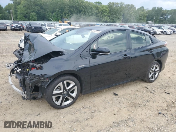 2017 Toyota Prius Two z VIN JTDKARFU7H3031681, wystawiony jako Copart lot #55140775 z przebiegiem 74 591 mil mil oraz Szkoda całkowita • Salvage title. Historia ofert i sprzedaży dostępna na DreamBid. Obrazek 1.