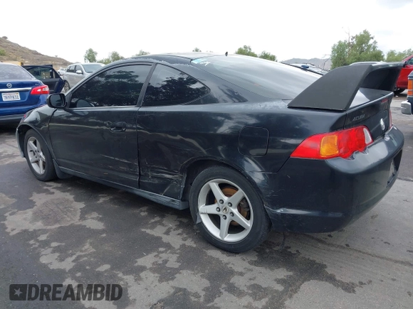 2003 Acura RSX with VIN JH4DC54853C017397, listed as a IAAI auction lot 42179973 with 219,490 mi miles. Bid and sale history available at carsss.com. Image 3.