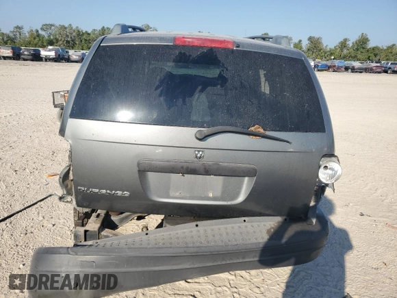 2005 Dodge Durango SXT with VIN 1D4HD38K35F512020, listed as a Copart auction lot 74292234 with 164,075 mi miles and Salvage title. Bid and sale history available at DreamBid. Image 6.
