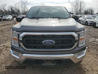 2021 Ford F-150 XL with VIN 1FTFW1E82MKD75282, listed as a Copart auction lot 49399925 with 39,244 mi miles and Salvage Title. Bid and sale history available at carsss.com. Image 5.