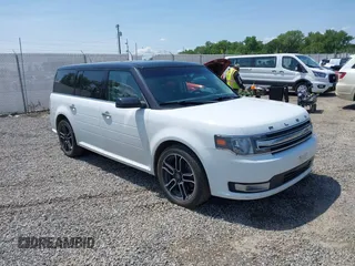 2015 Ford Flex SEL z VIN 2FMGK5C81FBA14063, wystawiony jako IAAI lot #42388982 z przebiegiem 238 420 mil mil oraz . Historia ofert i sprzedaży dostępna na DreamBid. Obrazek 1.