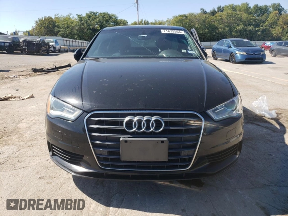 2015 Audi A3 1.8T Premium with VIN WAUACGFF4F1070665, listed as a Copart auction lot 71673563 with 0 mi miles. Bid and sale history available at carsss.com. Image 5.