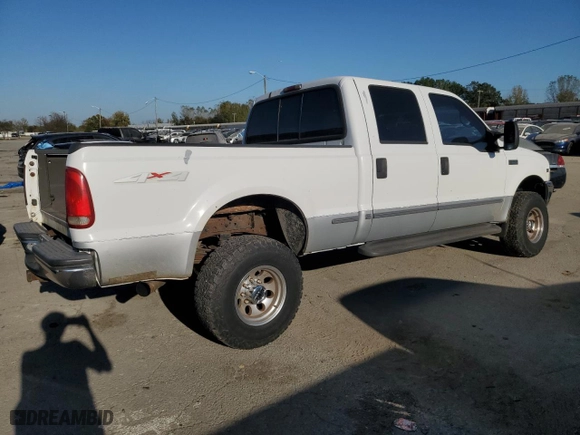 1999 Ford Super Duty F-350 SRW XL with VIN 1FTSW31F8XEB62676, listed as a Copart auction lot 75003544 with 222,029 mi miles and Salvage Title. Bid and sale history available at carsss.com. Image 3.