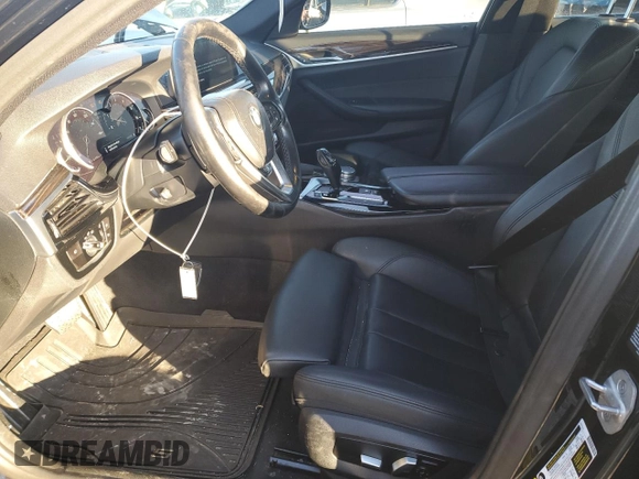 2018 BMW 5 Series 530i xDrive with VIN WBAJA7C5XJG907362, listed as a Copart auction lot 86715344 with 117,665 mi miles and Salvage title. Bid and sale history available at DreamBid. Image 7.