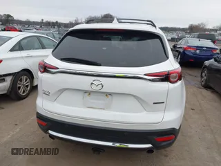 2021 Mazda CX-9 Signature with VIN JM3TCBEY7M0516772, listed as a IAAI auction lot 41553396 with 36,749 mi miles. Bid and sale history available at carsss.com. Image 17.