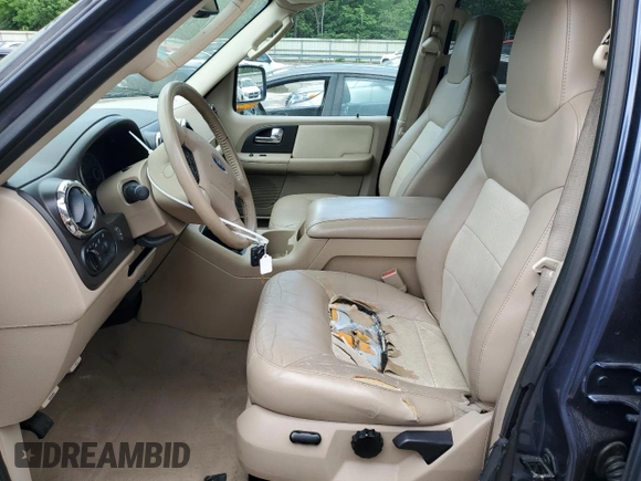 2006 Ford Expedition Eddie Bauer with VIN 1FMFU185X6LA43235, listed as a Copart auction lot 56575224 with 195,677 mi miles and Salvage Title. Bid and sale history available at carsss.com. Image 7.
