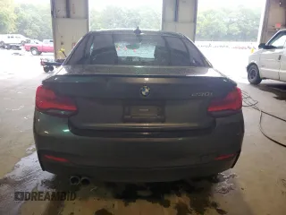2021 BMW 2 Series 230i with VIN WBA2J1C03M7H19571, listed as a Copart auction lot 73114254 with 58,443 mi miles and Salvage Title. Bid and sale history available at carsss.com. Image 6.