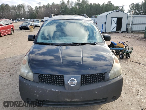 2005 Nissan Quest SE with VIN 5N1BV28U85N137125, listed as a Copart auction lot 85055754 with 207,201 mi miles and Salvage Title. Bid and sale history available at carsss.com. Image 5.