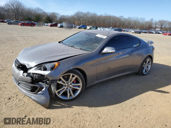 2012 Hyundai Genesis Coupe Grand Touring with VIN KMHHU6KH7CU066051, listed as a Copart auction lot 42713685 with 141,809 mi miles and Salvage title. Bid and sale history available at DreamBid. Image 1.