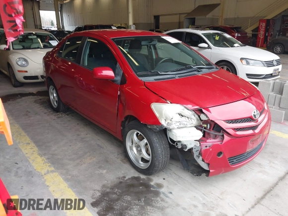 2008 Toyota Yaris with VIN JTDBT903384020018, listed as a IAAI auction lot 41594168 with 178,498 mi miles. Bid and sale history available at carsss.com. Image 1.