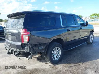 2023 Chevrolet Suburban LT with VIN 1GNSKCKD7PR390516, listed as a IAAI auction lot 41640622 with 42,803 mi miles and . Bid and sale history available at DreamBid. Image 4.