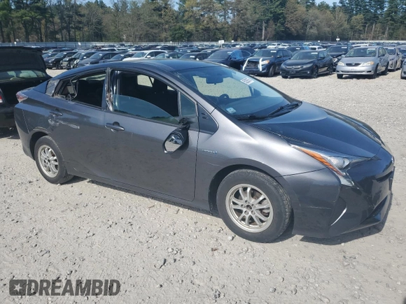 2016 Toyota Prius Two with VIN JTDKBRFU3G3011729, listed as a Copart auction lot 55292675 with 51,929 mi miles and Salvage Title. Bid and sale history available at DreamBid. Image 4.