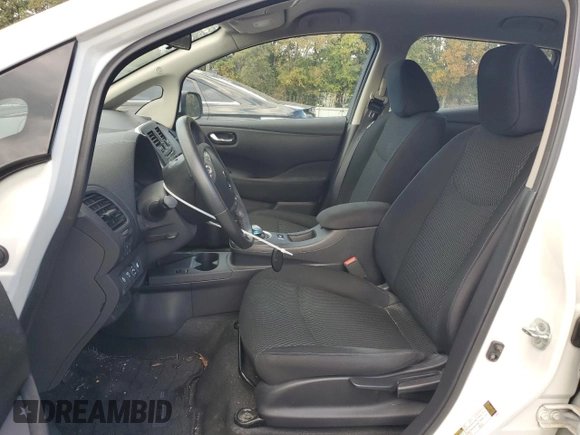 2015 Nissan LEAF SV with VIN 1N4AZ0CP9FC326217, listed as a Copart auction lot 73225843 with 49,163 mi miles and . Bid and sale history available at DreamBid. Image 7.