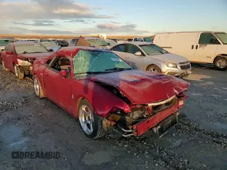 2003 Ford Mustang SVT Cobra with VIN 1FAFP48Y83F372748, listed as a Copart auction lot 87233364 with 109,157 mi miles and Salvage Title. Bid and sale history available at carsss.com. Image 11.