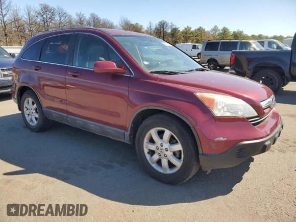 2008 Honda CR-V EX-L with VIN 5J6RE48708L034963, listed as a Copart auction lot 50738845 with 177,937 mi miles and Salvage Title. Bid and sale history available at carsss.com. Image 4.