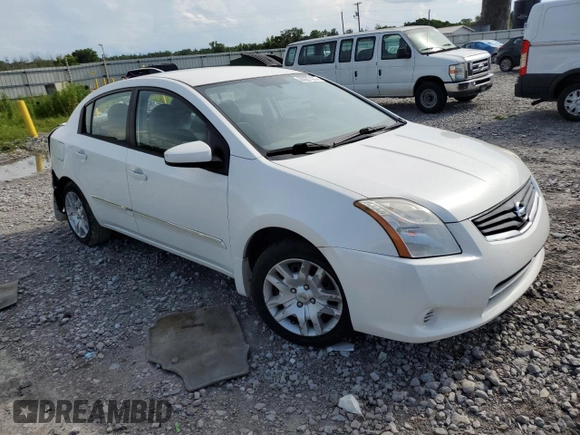 2012 Nissan Sentra S with VIN 3N1AB6AP4CL779913, listed as a Copart auction lot 59927105 with 120,450 mi miles and Salvage title. Bid and sale history available at DreamBid. Image 4.