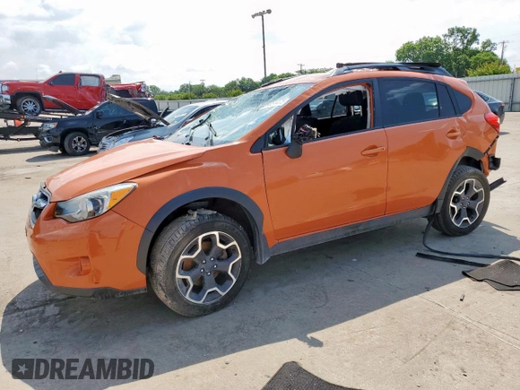 2014 Subaru Crosstrek Premium z VIN JF2GPAWCXE8282000, wystawiony jako Copart lot #59051475 z przebiegiem Nie podano mil oraz Szkoda całkowita • Salvage title. Historia ofert i sprzedaży dostępna na DreamBid. Obrazek 1.