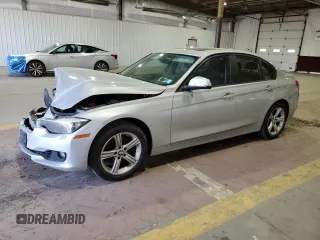 2015 BMW 3 Series 328i xDrive with VIN WBA3B5G50FNS13271, listed as a Copart auction lot 55094345 with 96,295 mi miles and Salvage Title. Bid and sale history available at carsss.com. Image 1.